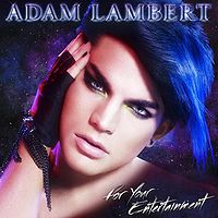 adam lambert for your entertainment front cover